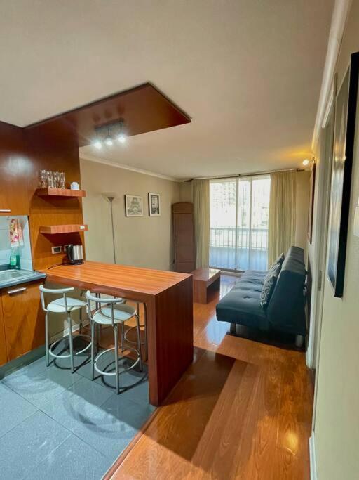 Centrico Departamento En Apartamento Santiago de Chile